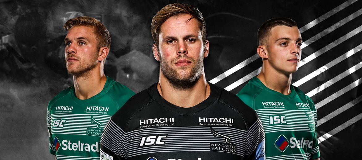 Bid for a signed away replica from our kit shoot - Newcastle Falcons