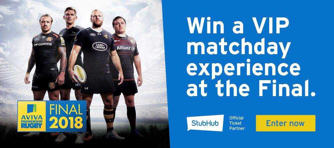 WIN: VIP Aviva Premiership Final experience - Newcastle Falcons