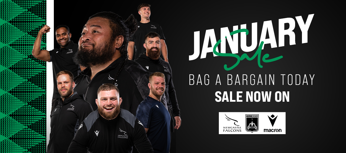 Further reductions in club shop sale - Newcastle Falcons