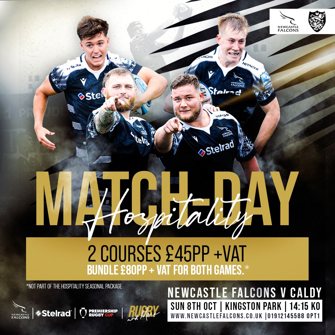 Sale and Caldy match hospitality - Newcastle Falcons